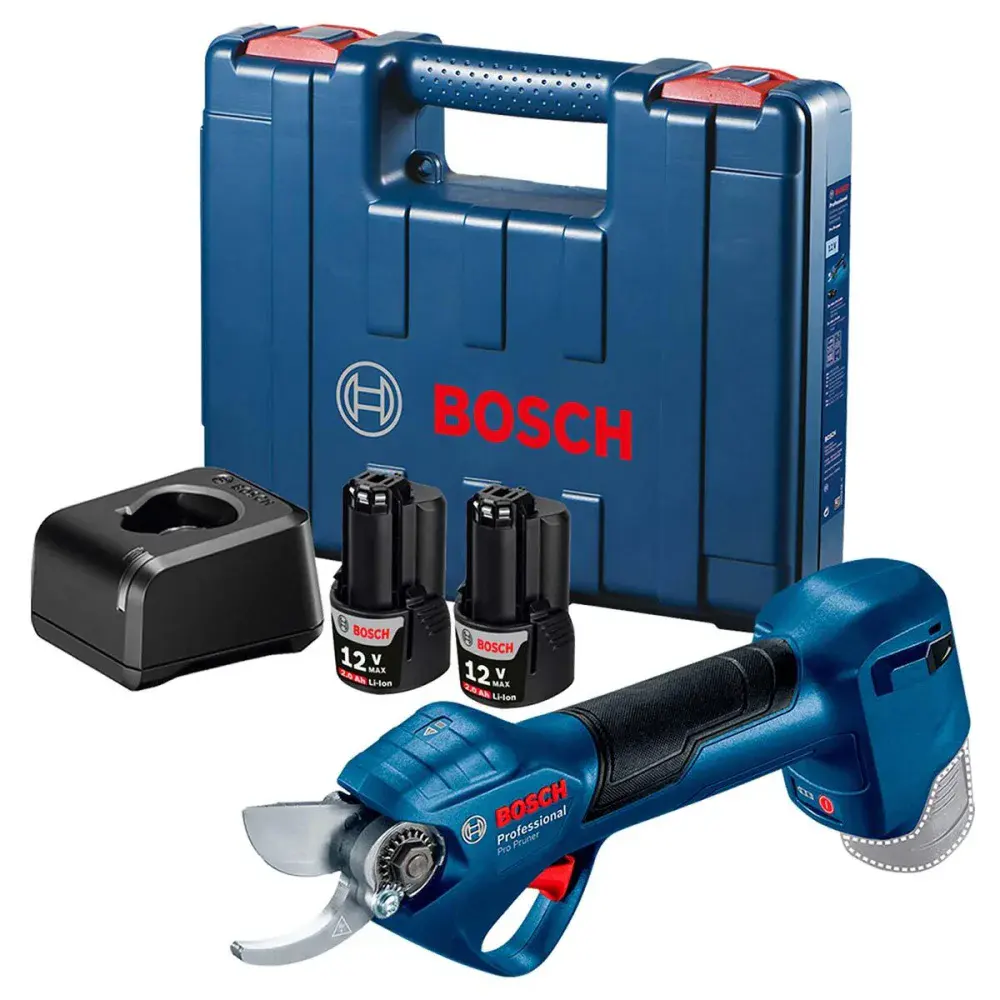 Tesoura de poda pruner brushless pro a bateria 12V 2.0AH bosc Bosch
