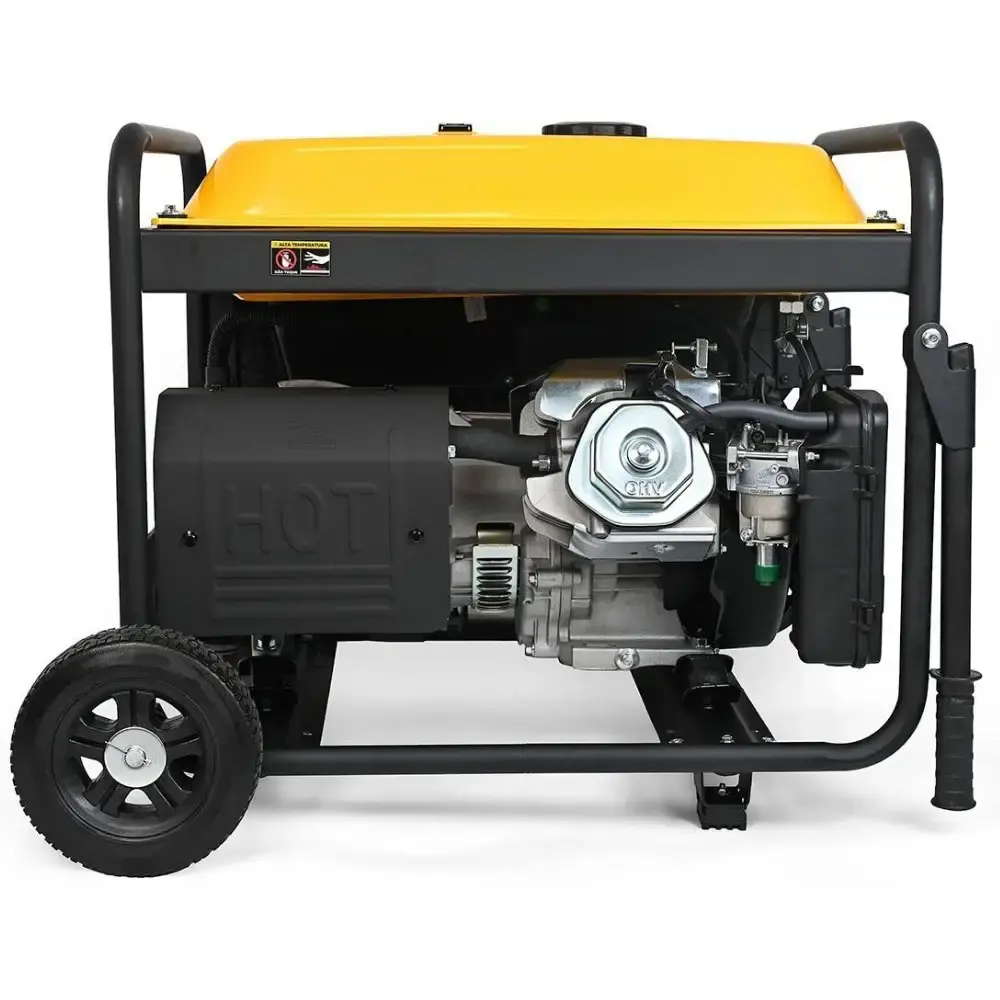 Gerador portátil a gasolina 7 KVA 16HP 110/220V GMX8000E CSM — fotografia 3