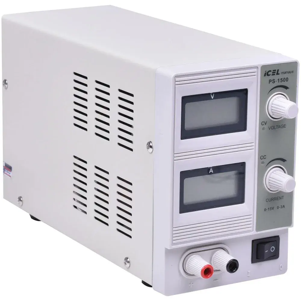 Fonte de alimentação PS-1500 3A 15V bivolt Icel — fotografia 8