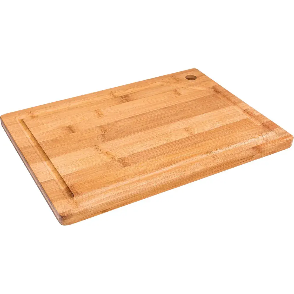 Tábua retangular de bambu 35X25CM sem afiador Kala — fotografia 7