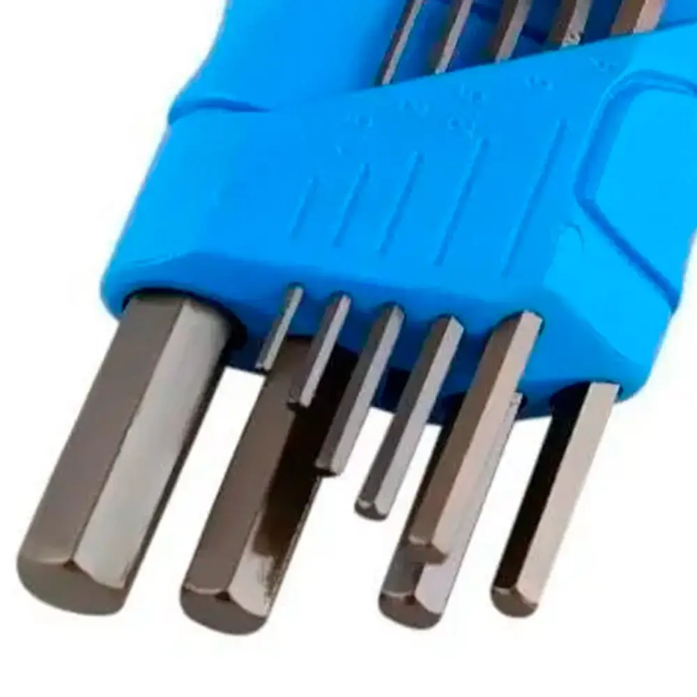 Jogo de chave allen hexagonal 0.7MM a 3/8" 25 peças 012107 Gedore — fotografia 5