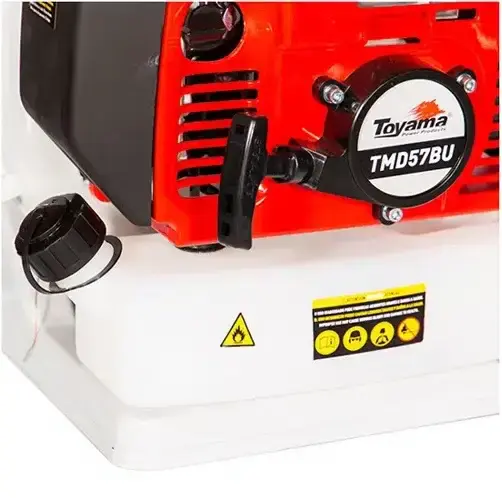 Atomizador costal 2T 56,5CC gasolina TMD57BU Toyama — fotografia 8