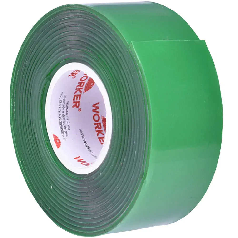 Dupla face 25MM x 2M transparente Worker — fotografia 4