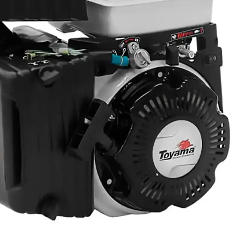 Motor gasolina 3.5 HP 4 tempos 96CC partida manual e sensor de óleo TE35H Toyama — fotografia 3