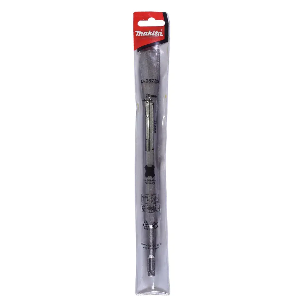 Talhadeira sds plus 20X250MM D-08729 Makita — fotografia 5