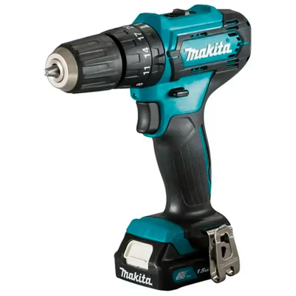 Kit parafusadeira/compressor KITHP333+MP100 Makita — fotografia 3