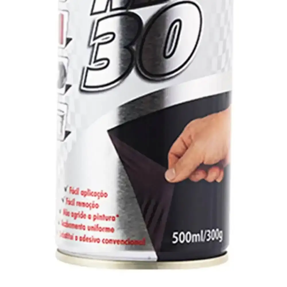 Película liquida spray MP30 500ML preto AE0100107 mundial prime — fotografia 4