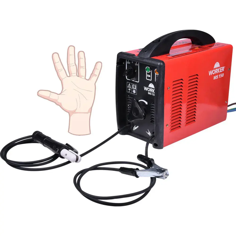 Transformador de solda bivolt MS150 Worker — fotografia 5