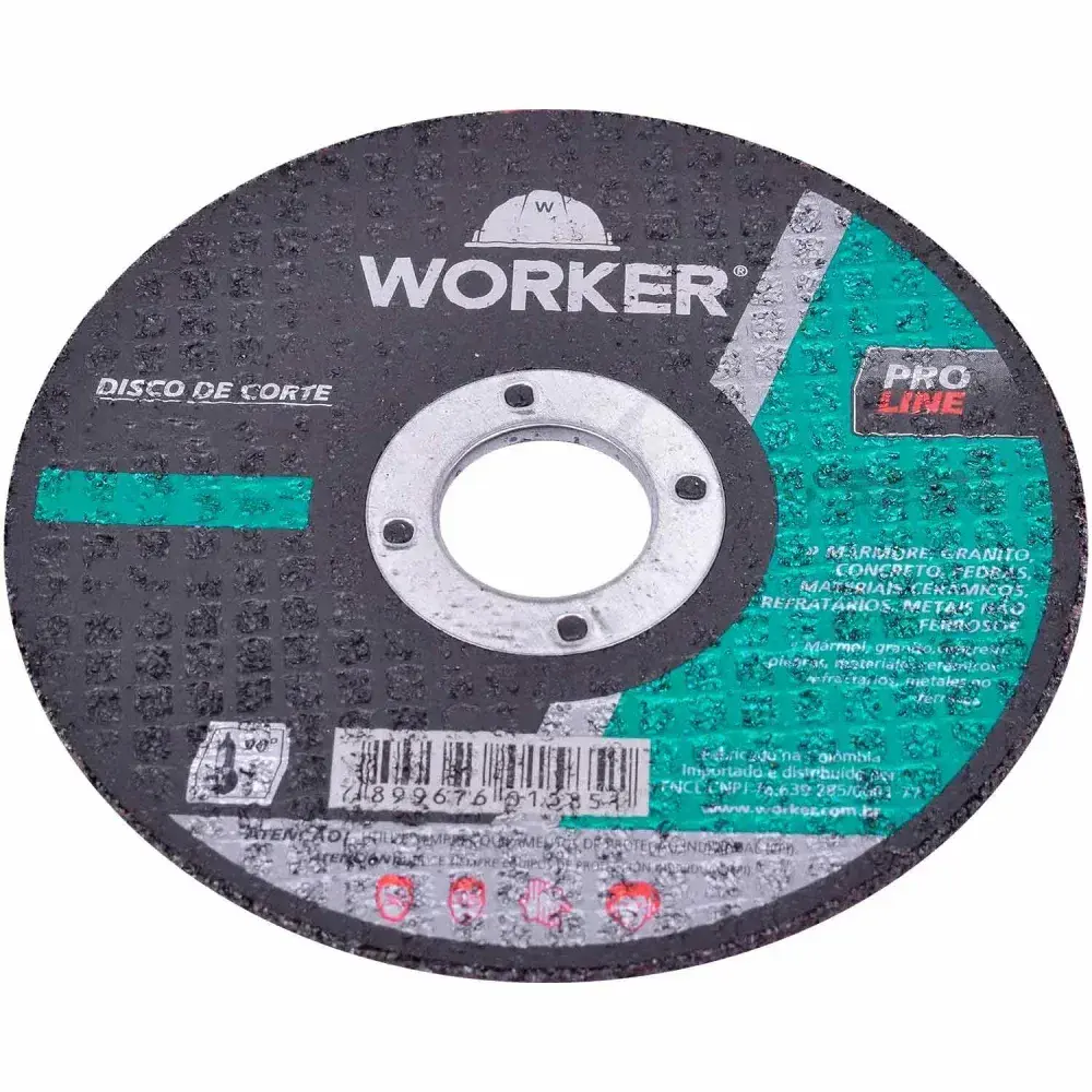 Disco corte 7 x 1/8 x 7/8 Worker — fotografia 7