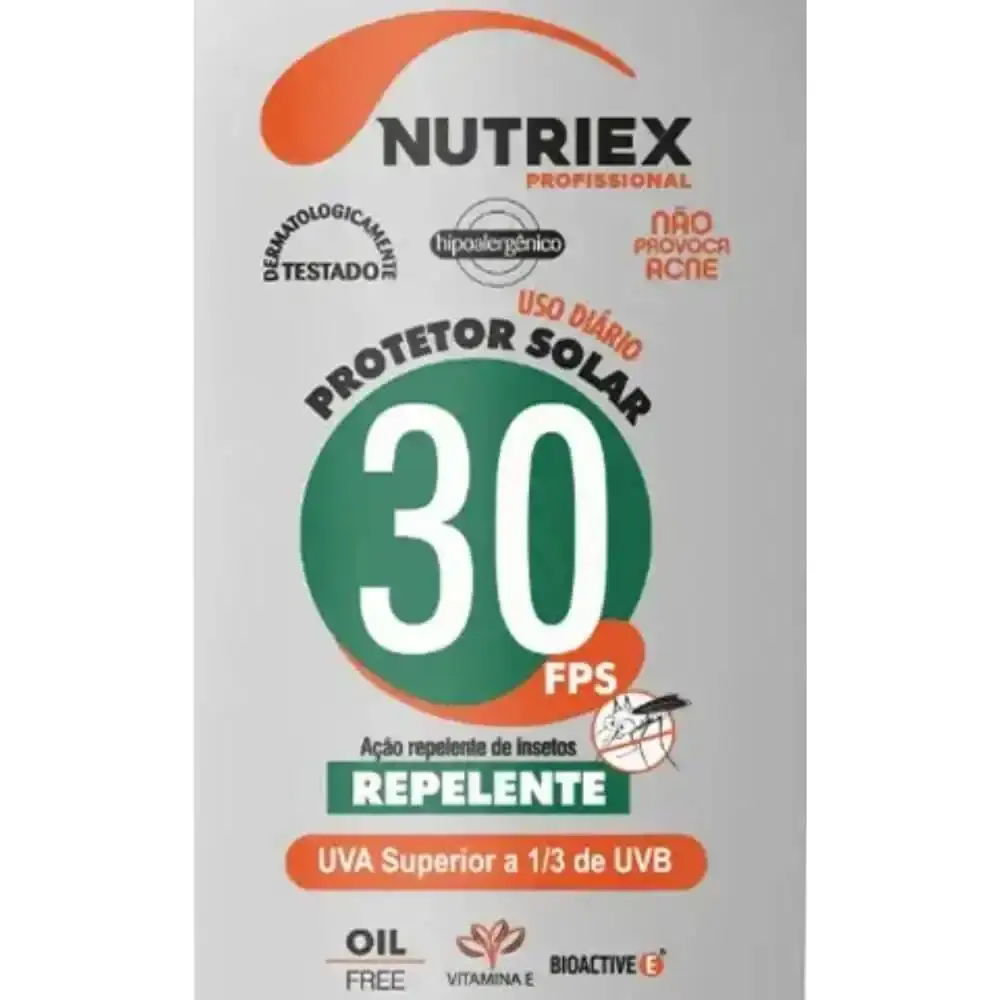 Protetor solar FPS 30 com repelente 1L bombona Nutriex — fotografia 4