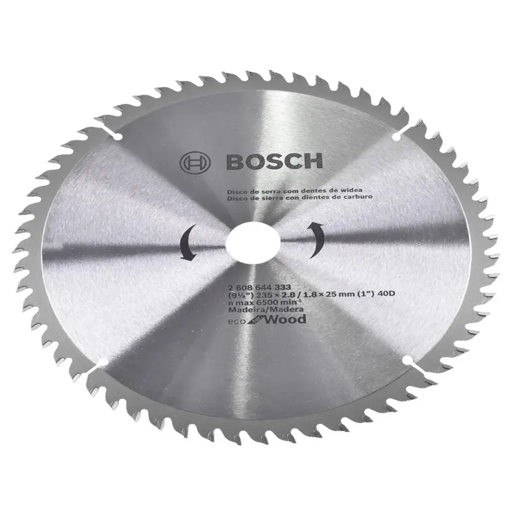 Disco de serra circular eco for wood 235MM 40D Bosch — fotografia 3