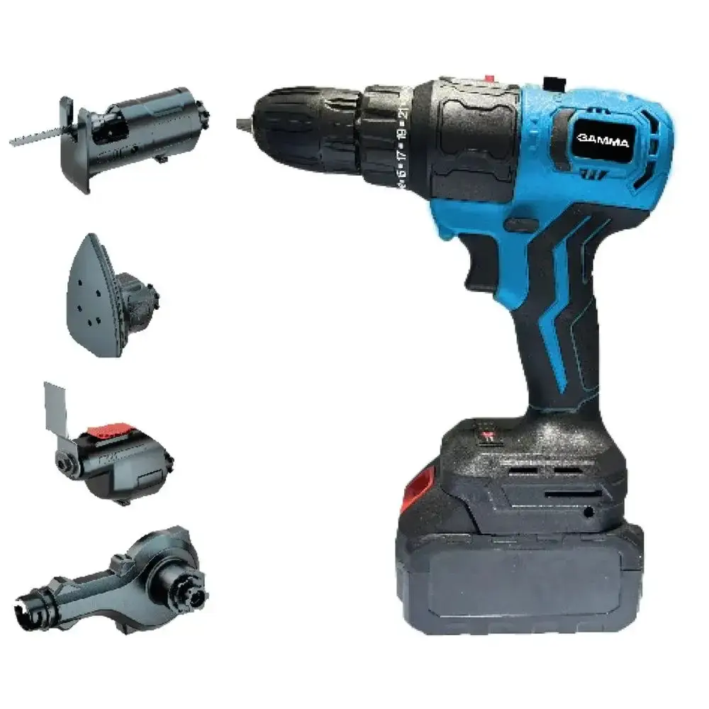Furadeira a bateria 21V brush multifuncional G12501QC Gamma