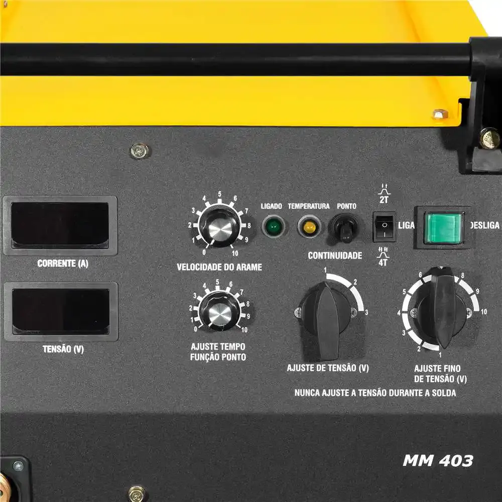 Máquina para solda MIG MAG MM 403 trifásica VONDER — fotografia 2
