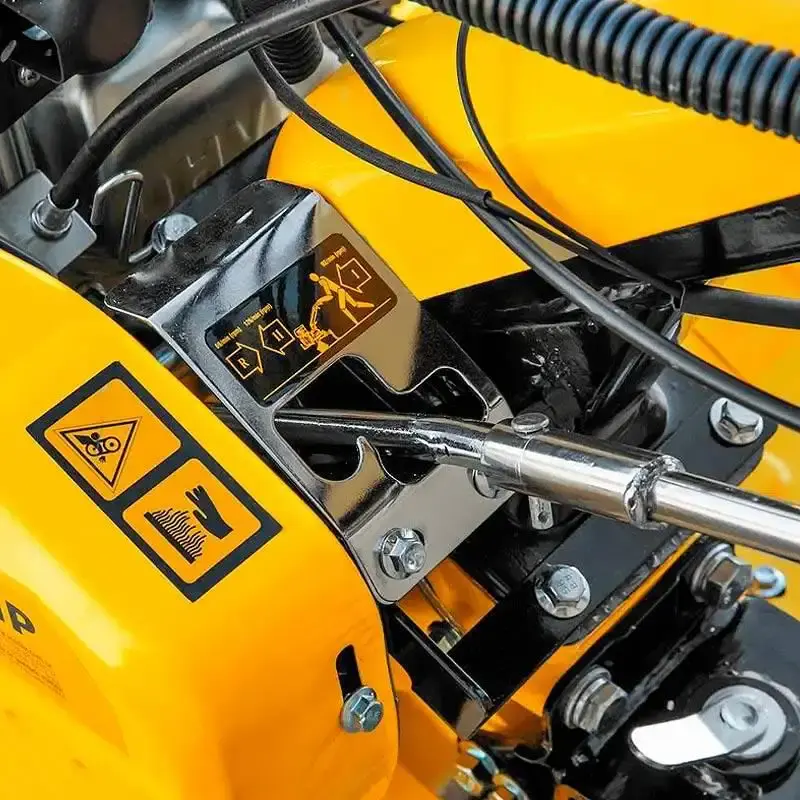 Motocultivador gasolina 7,0 HP 4T 212 CC rodas e enxadas MTV 770 Vonder — fotografia 3