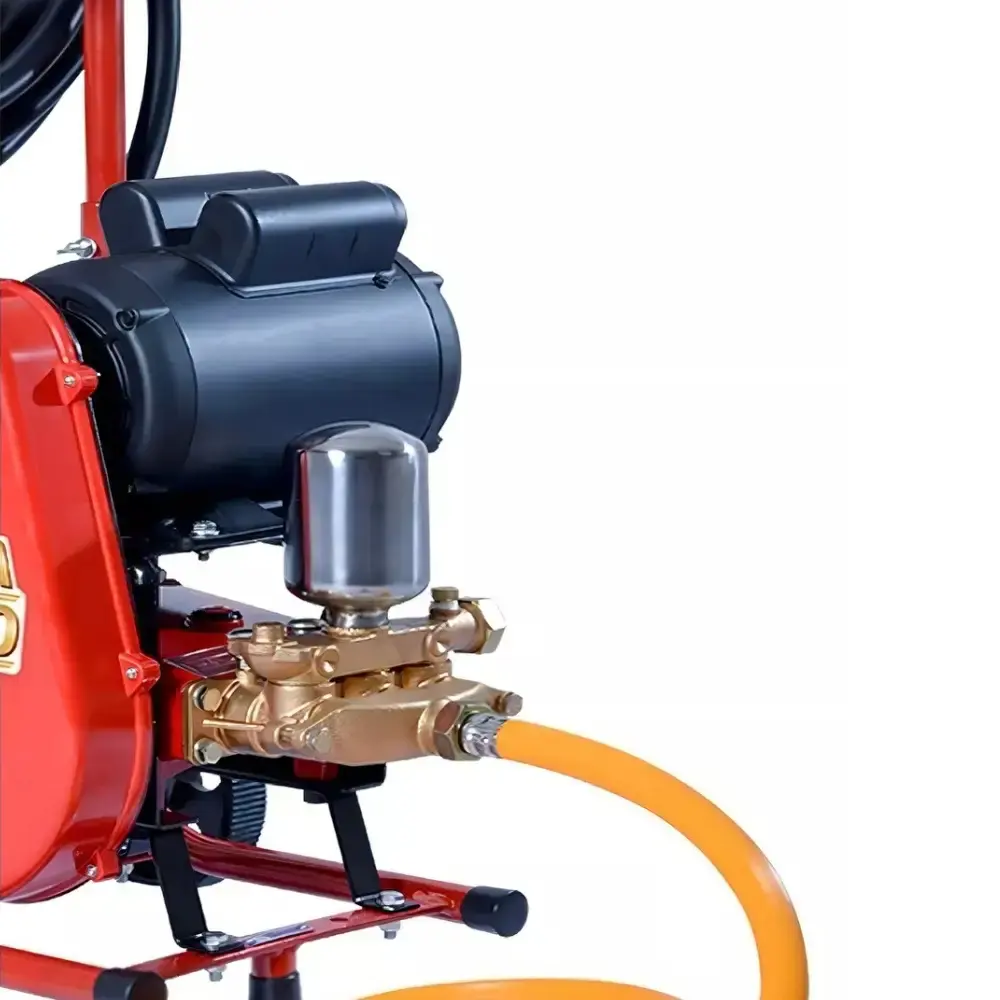Lavadora de alta pressão motor 220V weg 2 CV vazão 28 l/min 300 PSI LR-28/2 ZM 220 V — fotografia 3