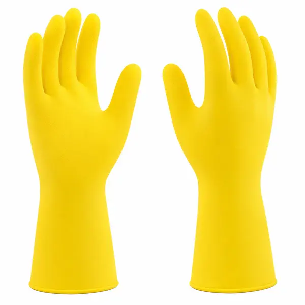 Luva latex g c/forro - Imbat