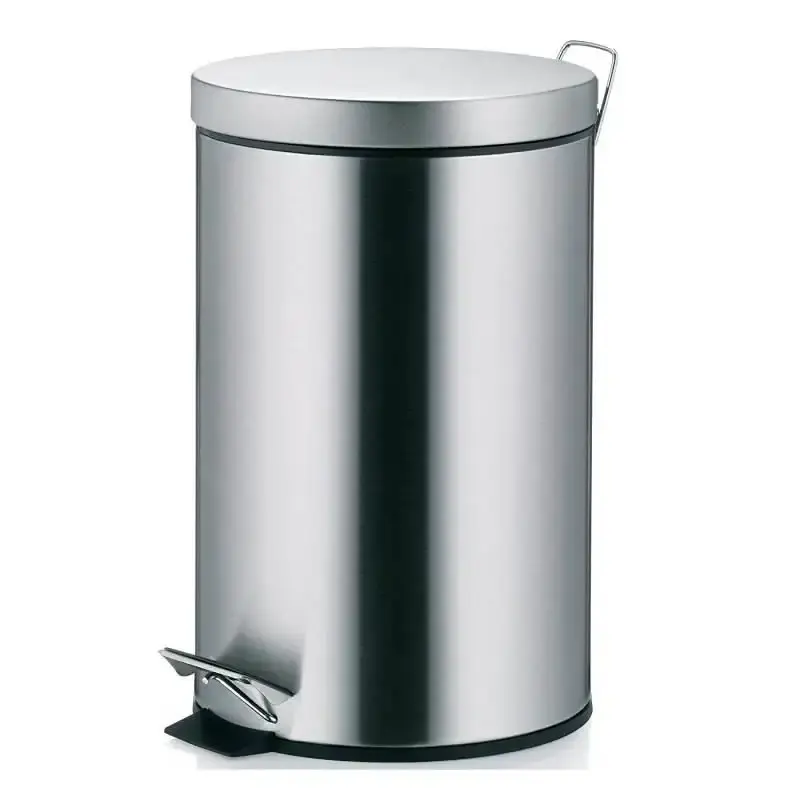 Lixeira inox 12 litros ágata Mor — fotografia de referência