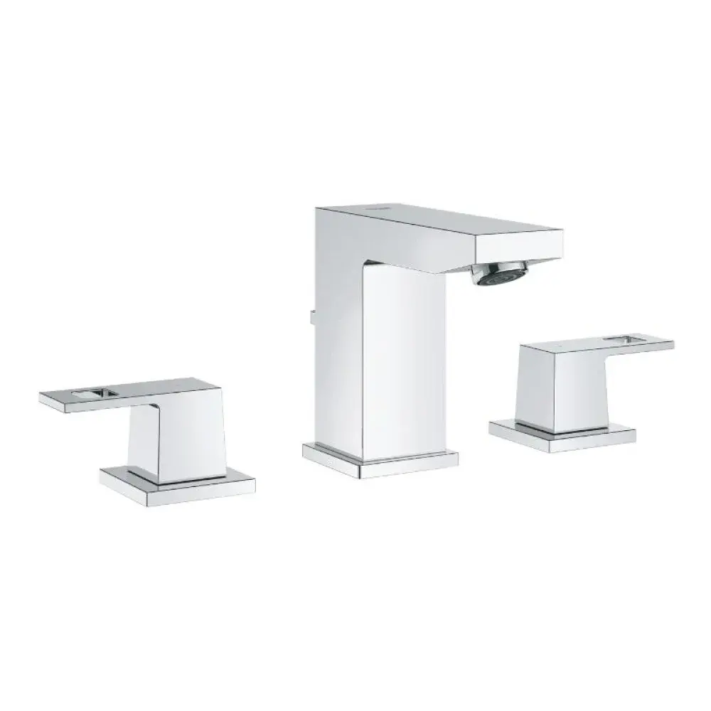 Misturador lavatório mesa duplo comando bica baixa Grohe
