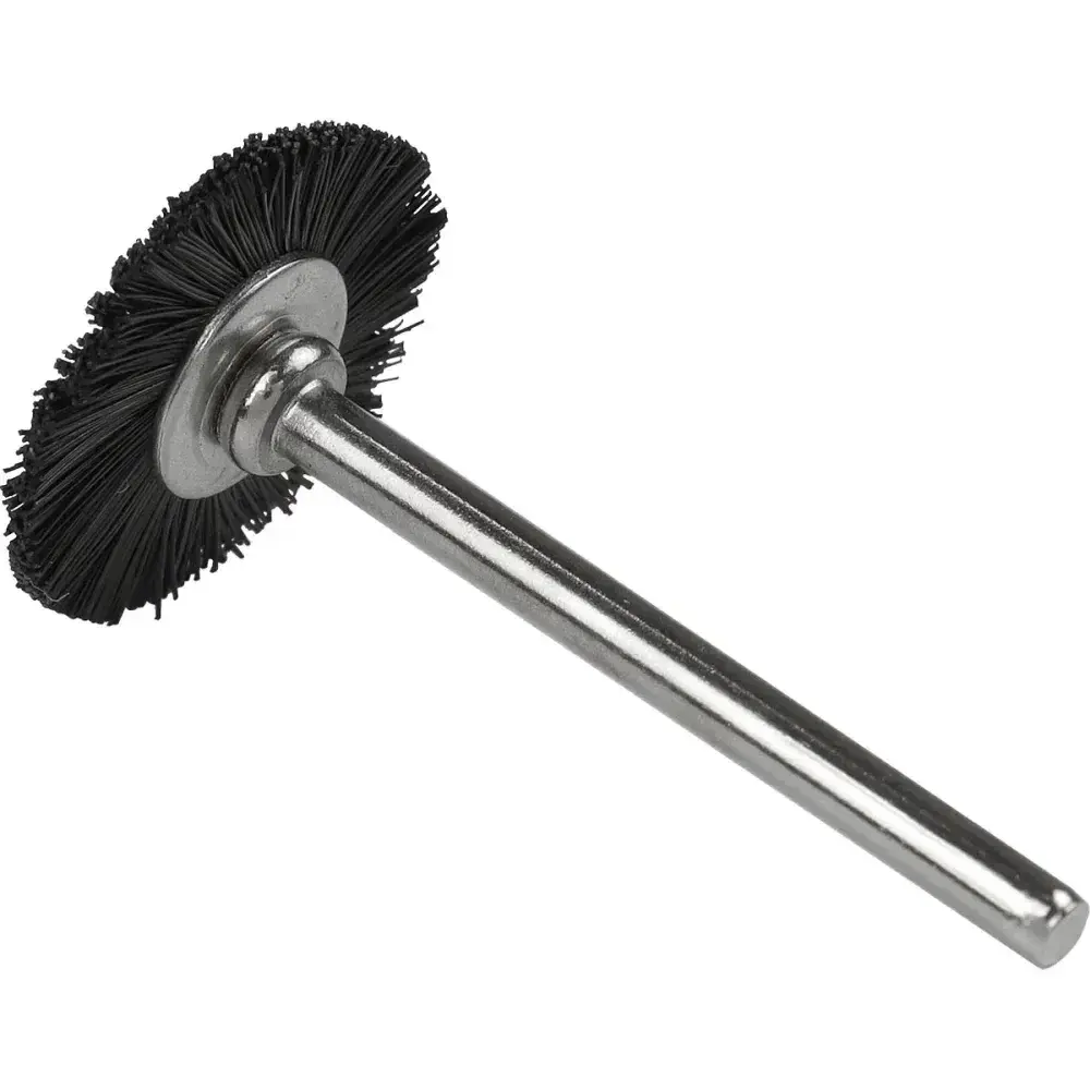 Escova circular de nylon com haste 1/8” 20MM Worker — fotografia 6