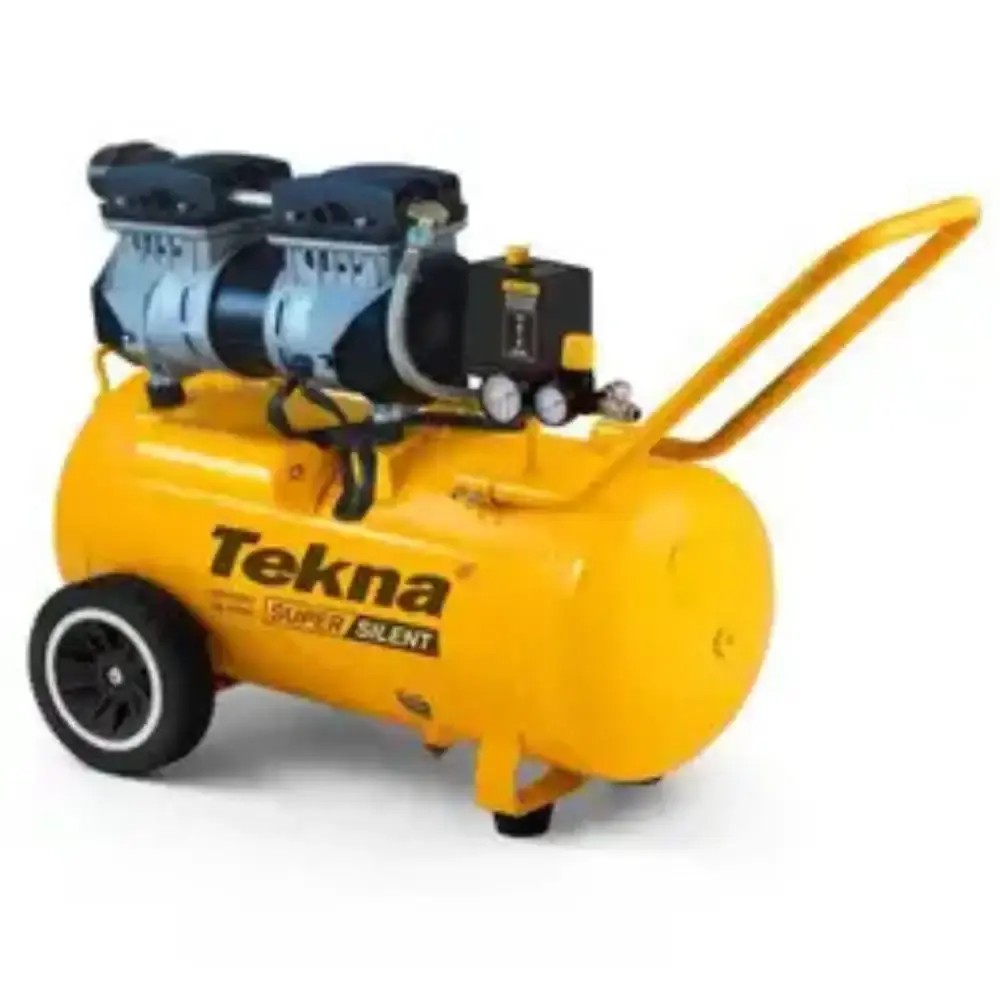 Compressor de Ar Silencioso Isento de óleo 6.4 Pés 50 Litros CSP7050/50L TEKNA 110V