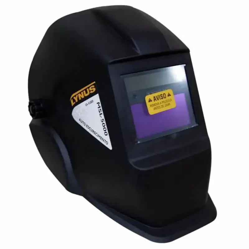 Máscara para solda com regulagem de escurecimento automático de 9 à 13 DIN MSL-5000 Lynus — fotografia de referência
