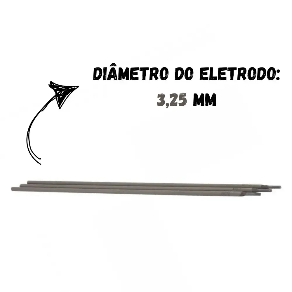 Eletrodo 3.25MM 6013 (Embalagem com 5KG) Vonder — fotografia 3