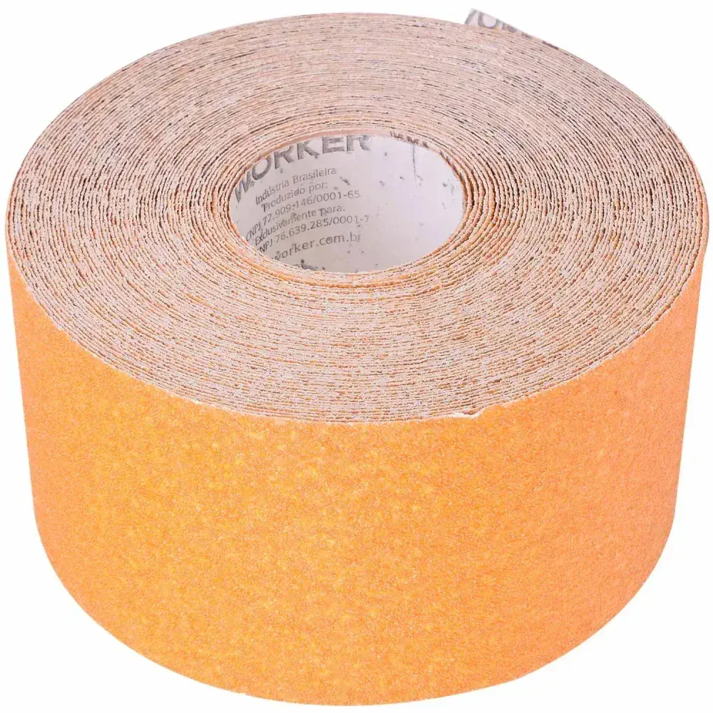 Rolo de lixa G342 120MM x 25M grão 36 Worker — fotografia 7