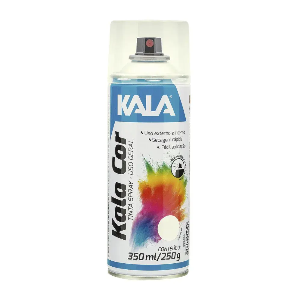 Tinta spray uso geral verniz 350ML Kala — fotografia de referência