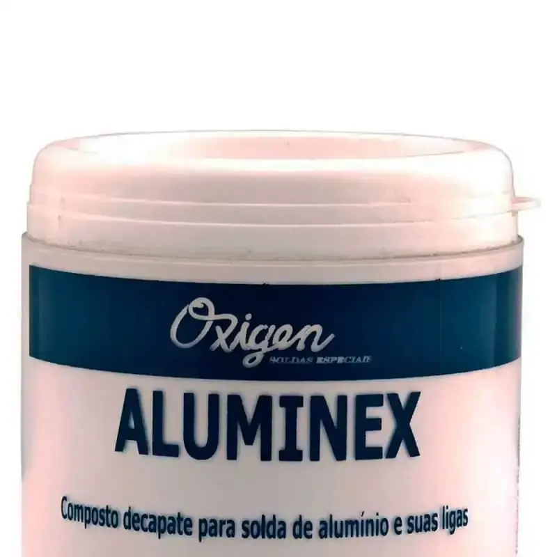 Fluxo aluminex 200G para solda de alumínio ALUMINEX200 Oxigen — fotografia 3