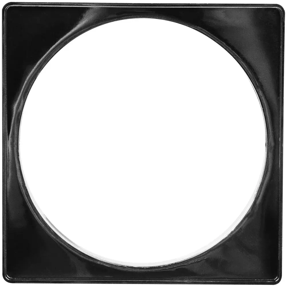 Porta grelha ralo quadrada cromada 150MM Amanco — fotografia 3