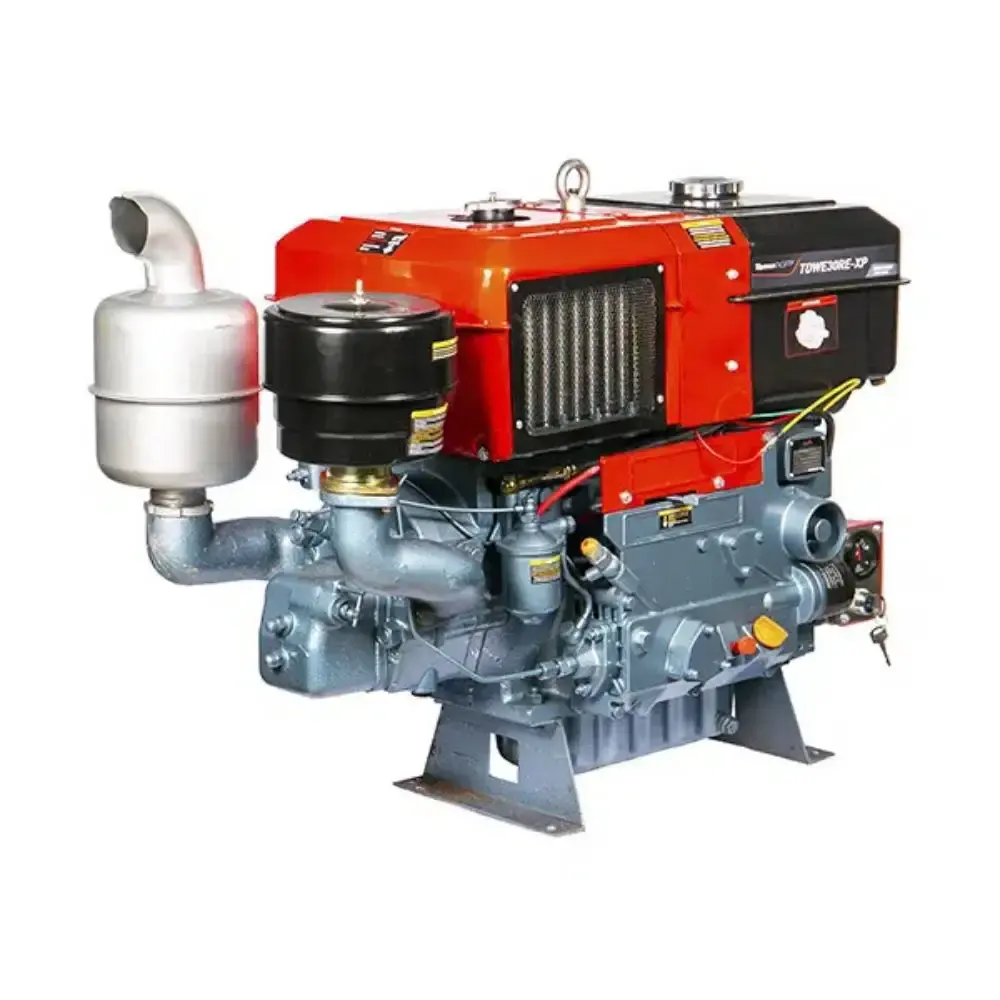 Motor diesel 30HP 4T partida elétrica refrigerado a água TDWE30RE-XP Toyama — fotografia de referência