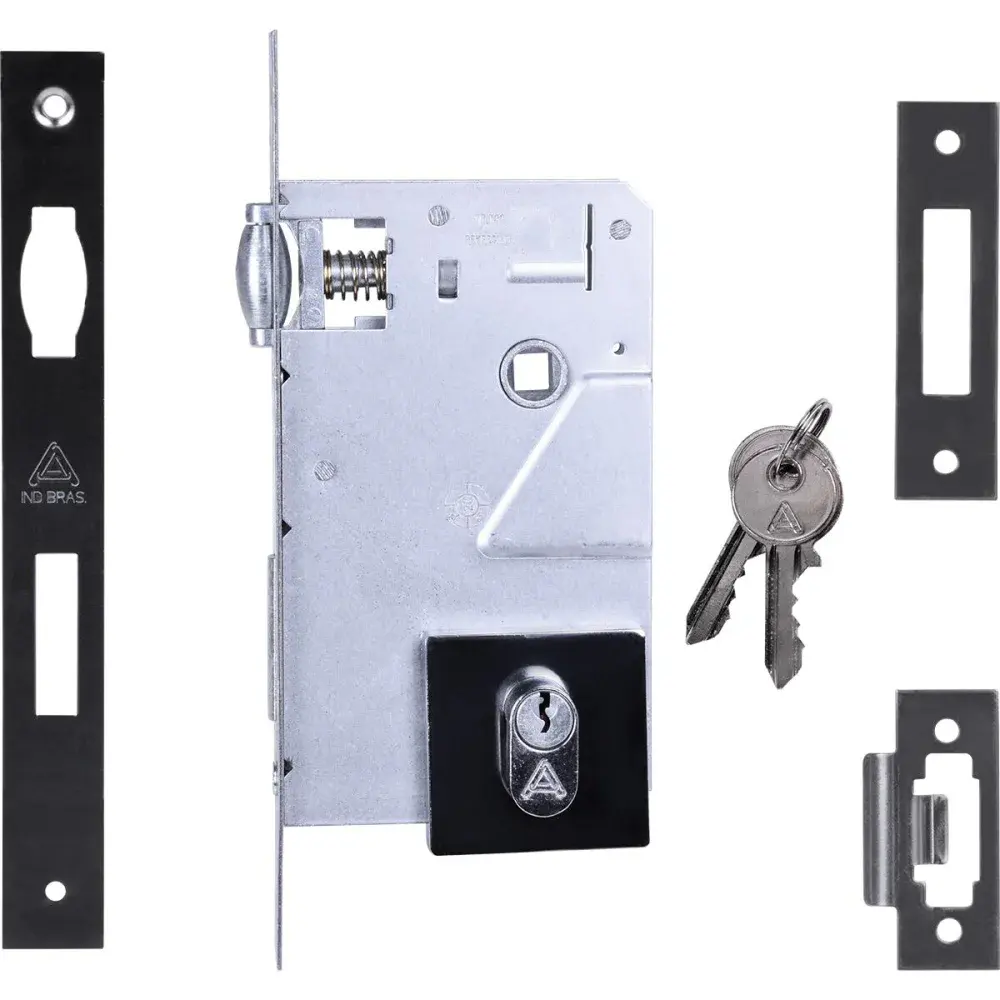 Fechadura rolete aliança F5600/10 cr quadrado