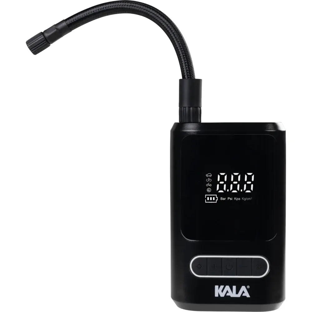 Mini compressor ar eletrico portatil Kala — fotografia 5