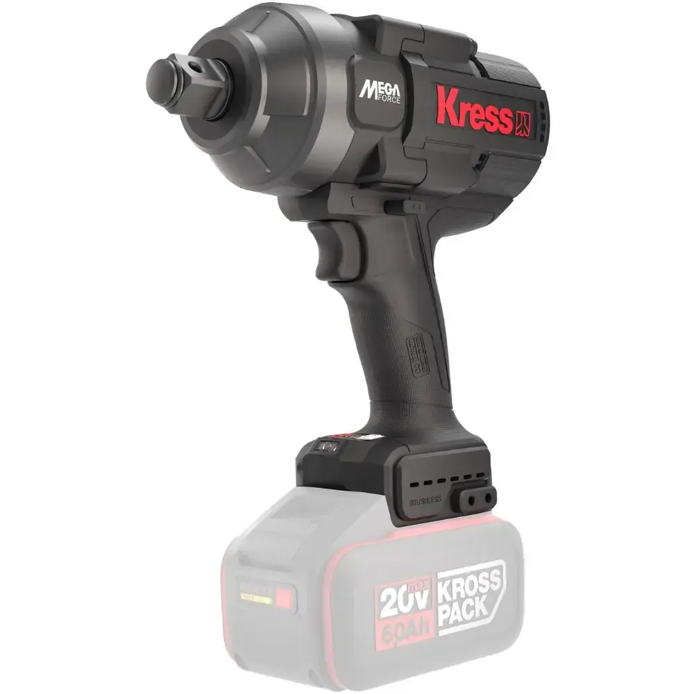Chave de impacto brushless 20V 3/4POL 1700NM sem bateria e carregador KUB35.91 Kress — fotografia 2