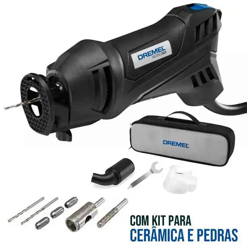 Serra de broca Dremel 9050 PRO-02 profissional 500W kit pedras e cerâmicas 110 V — fotografia 6