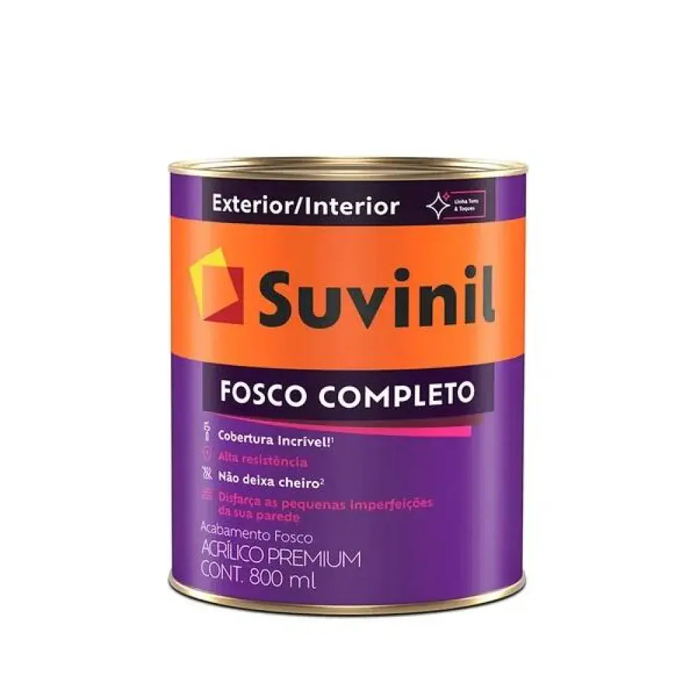 Acrílico fosco completo base C2 800ML suvinil Suvinil Selfcolor