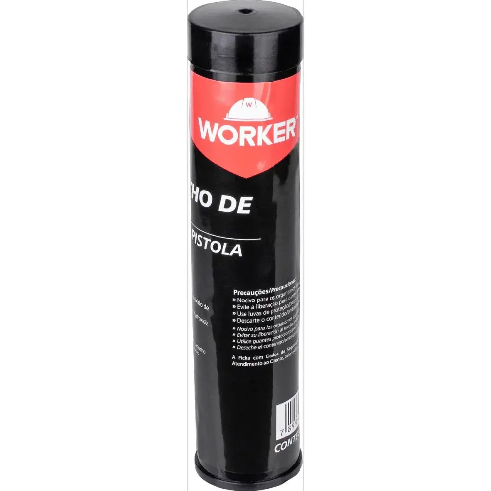 Cartucho graxa para mini pistola com 88,72ML Worker — fotografia 4