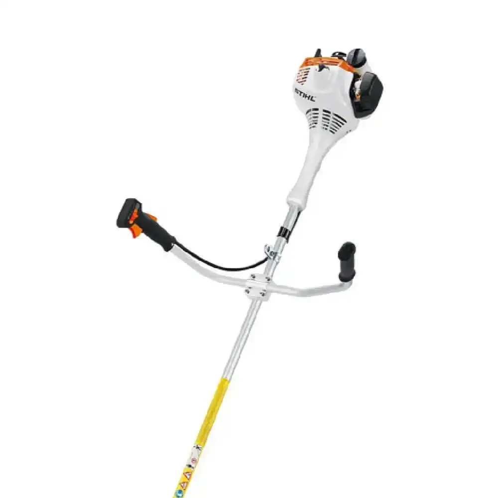Roçadeira combustão a gasolina 1,0 CV 27,2 CC lâmina 2 facas FS 55 Stihl — fotografia 2