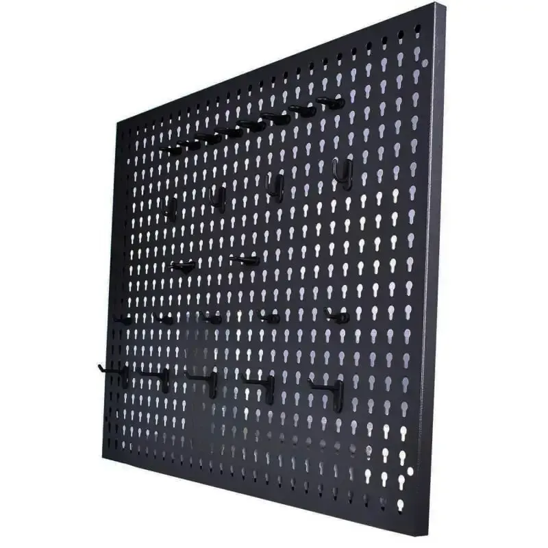 Painel para ferramentas em aço com 24 ganchos 725 x 575 MM Presto