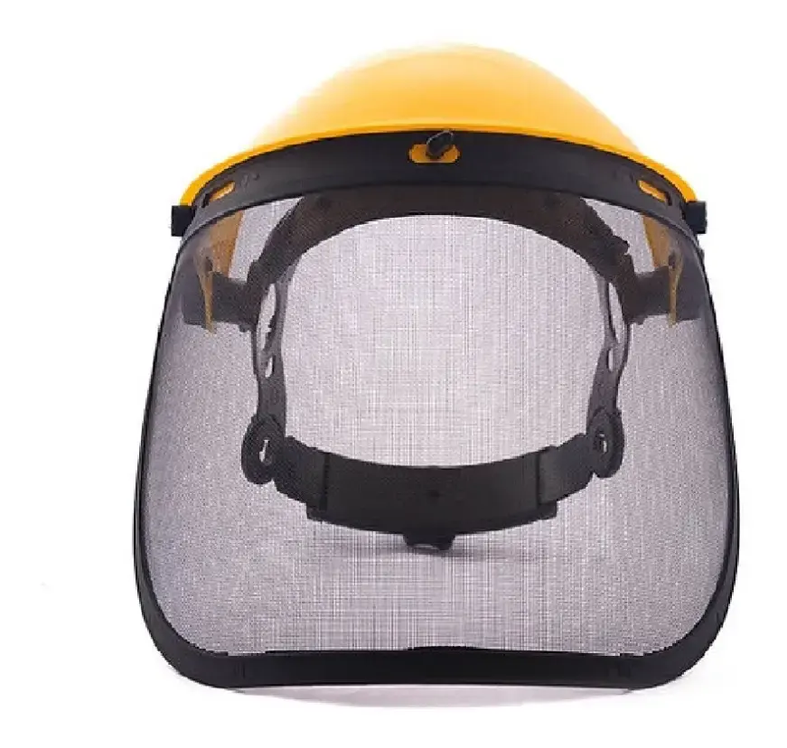 Protetor facial com catraca e malha de aço camper