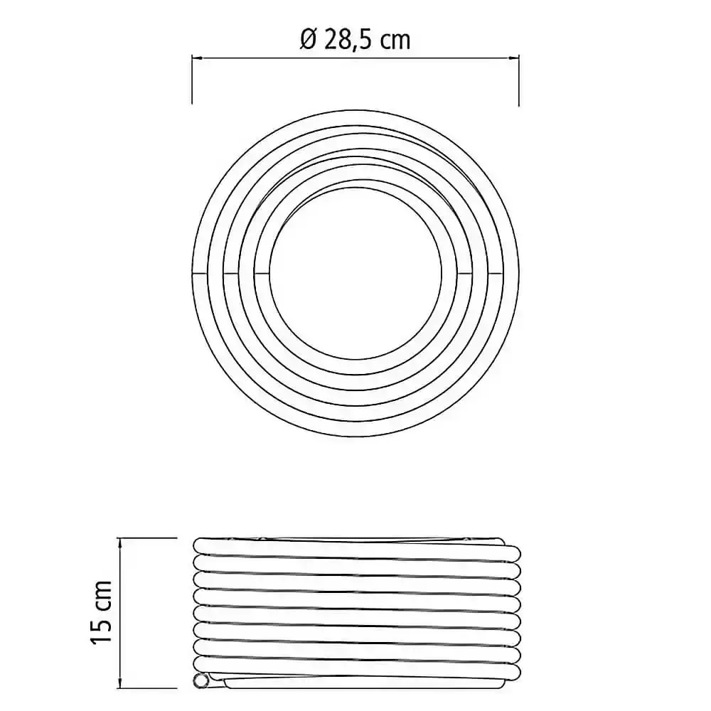 Mangueira Antitorção 1/2 Pol para Jardim PVC 3 Camadas 30 m 79248303 TRAMONTINA — fotografia 6