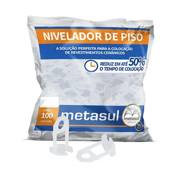 Nivelador de piso 3MM incolor - Metasul