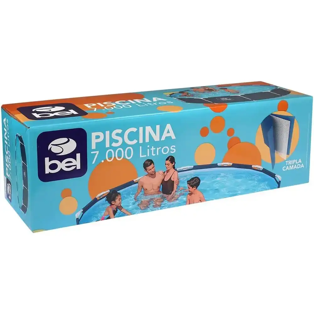 Piscina com Armação 7.000 Litros 366 x 76 CM 510700 BEL — fotografia 5