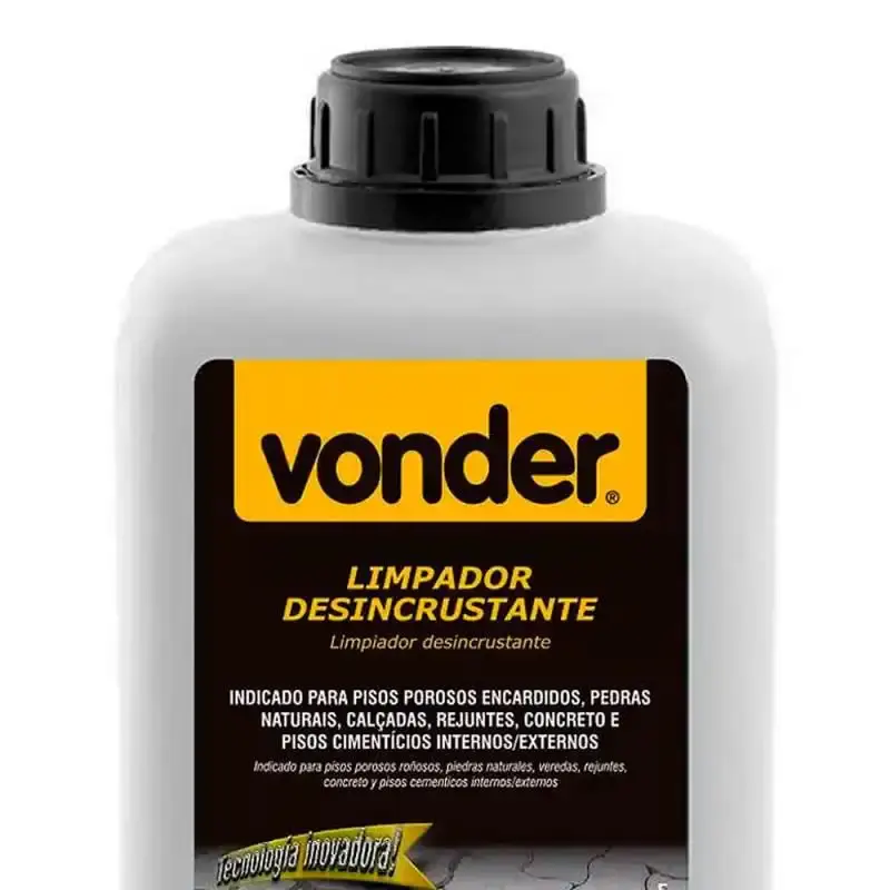 Limpador desincrustante biodegradável 1 litro Vonder — fotografia 2