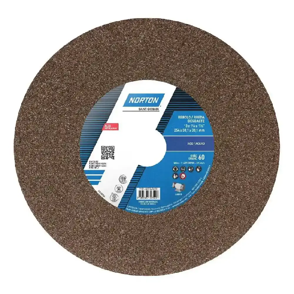 Rebolo reto NV10 x 1.1/2 POL A60 Norton