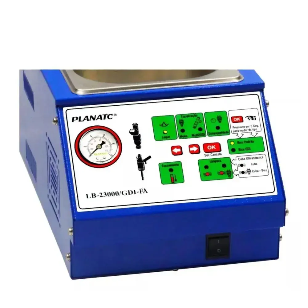 Maquina limpeza bico lb 23000/GDI-FA biv Planatc — fotografia 6