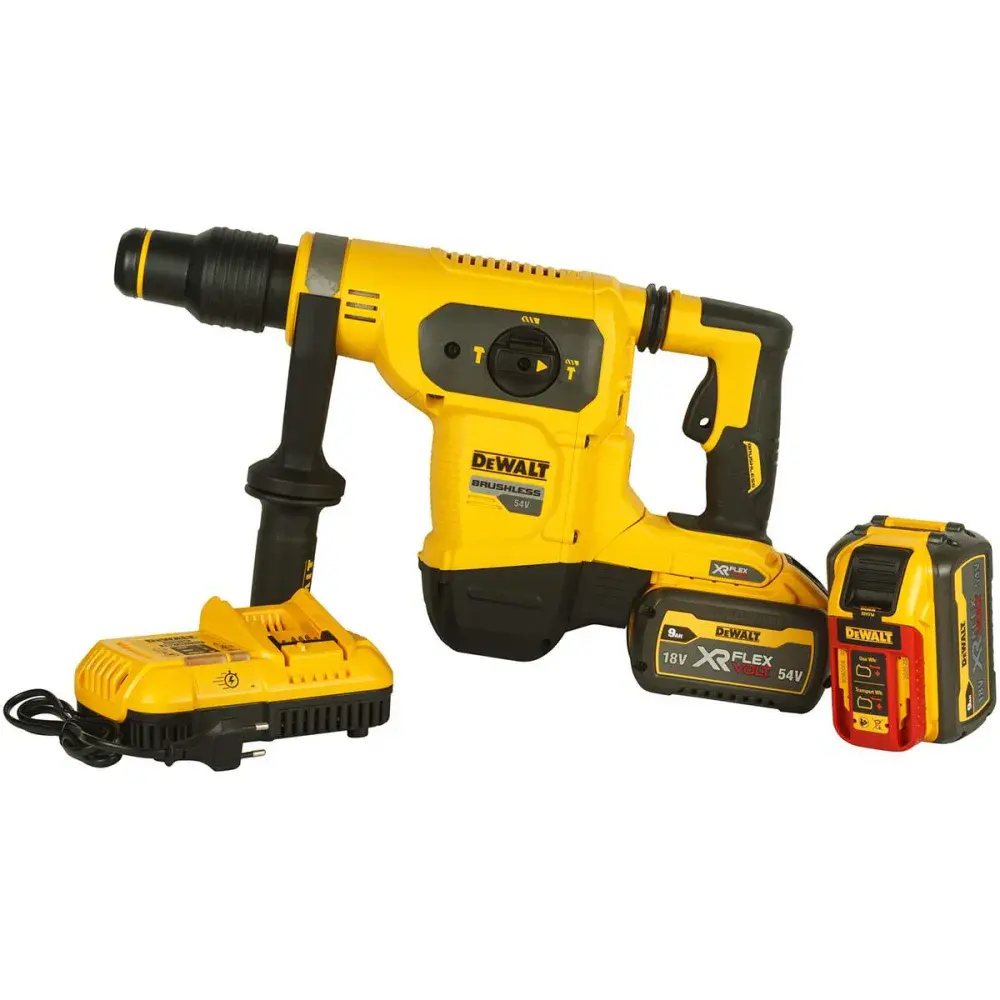 Martelo sds max 60V/220V 2 bat e maleta Dewalt — fotografia de referência