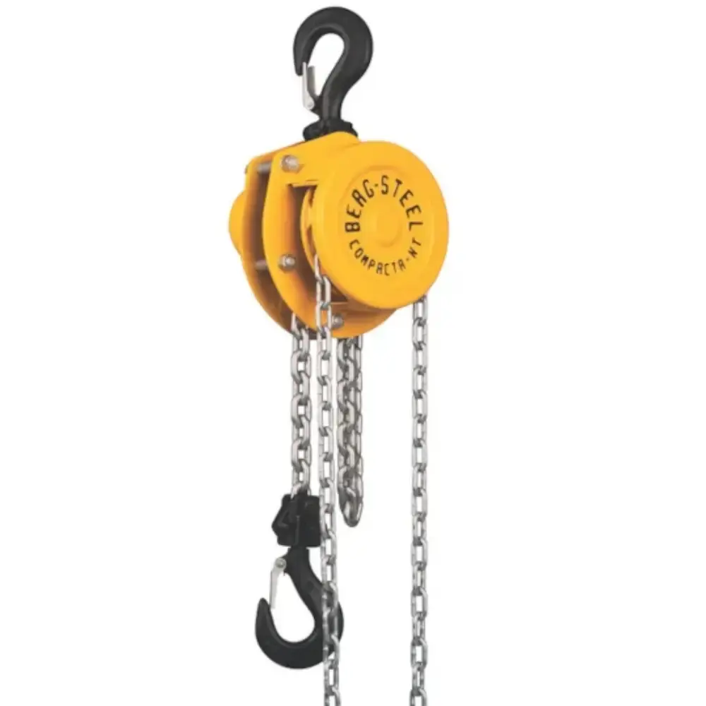 Talha manual 1 TON elevação 10 metros 130197 berg steel