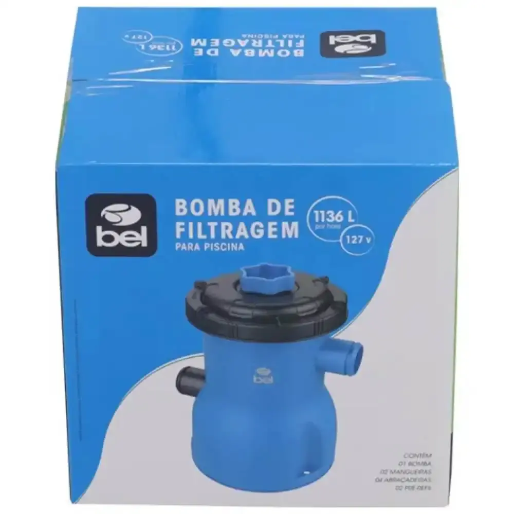 Bomba de filtragem para piscina 1136L/H BEL 110 V BEL FIX — fotografia 9
