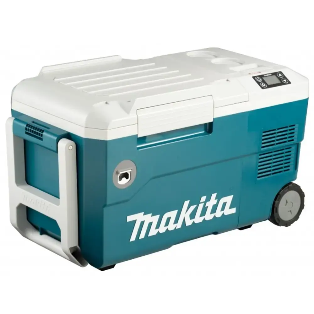 Refrigerador e aquecedor 20 litros portátil a bateria 40V Makita — fotografia de referência